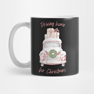 Driving Home For Christmas Mug